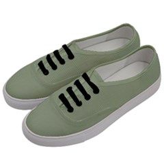 Background Pattern Green Men s Classic Low Top Sneakers by Sapixe