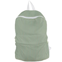 Background Pattern Green Foldable Lightweight Backpack