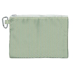 Background Pattern Green Canvas Cosmetic Bag (xl)