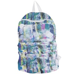 Background Color Circle Pattern Foldable Lightweight Backpack