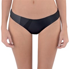 Black Light Dark Figures Reversible Hipster Bikini Bottoms