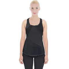 Black Light Dark Figures Piece Up Tank Top