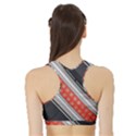 Bed Linen Microfibre Pattern Sports Bra with Border View2