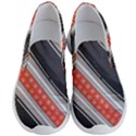 Bed Linen Microfibre Pattern Men s Lightweight Slip Ons View1