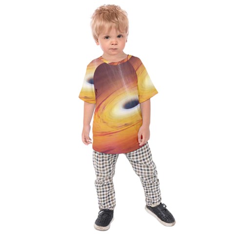 Black Hole Kids Raglan Tee by Sapixe