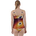 Black Hole Twist Front Tankini Set View2