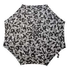 Camouflage Tarn Texture Pattern Hook Handle Umbrellas (small) by Sapixe