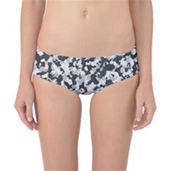 Camouflage Tarn Texture Pattern Classic Bikini Bottoms by Sapixe