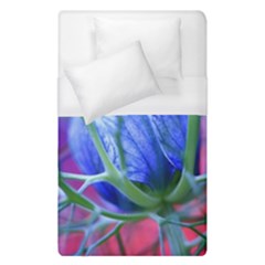 Blue Flowers With Thorns Duvet Cover (single Size) by Sapixe