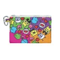 Cartoon Pattern Canvas Cosmetic Bag (Medium) View1