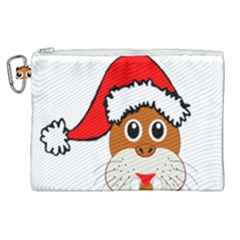 Child Of Artemis Christmas Animal Clipart Canvas Cosmetic Bag (xl) by Sapixe