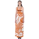 Chinese Zodiac Dog Empire Waist Maxi Dress View1