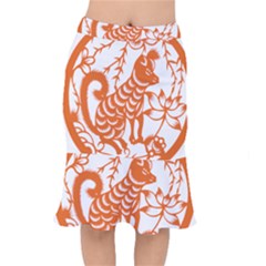 Chinese Zodiac Dog Mermaid Skirt by Sapixe