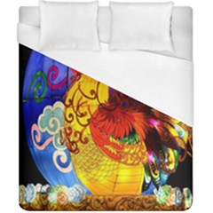 Chinese Zodiac Signs Duvet Cover (california King Size) by Sapixe