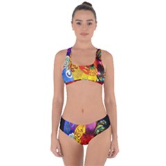 Chinese Zodiac Signs Criss Cross Bikini Set