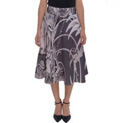 Chinese Dragon Tattoo Perfect Length Midi Skirt