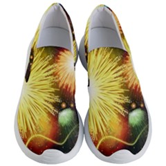 Celebration Colorful Fireworks Beautiful Women s Lightweight Slip Ons