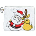 Christmas Santa Claus Canvas Cosmetic Bag (XXL) View1