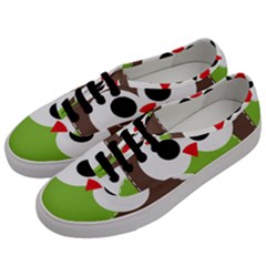 Clip Art Animals Owl Men s Classic Low Top Sneakers