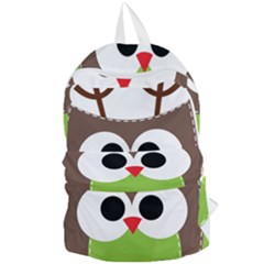 Clip Art Animals Owl Foldable Lightweight Backpack by Sapixe