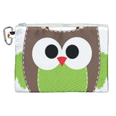 Clip Art Animals Owl Canvas Cosmetic Bag (xl) by Sapixe