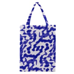 Bright Abstract Camo Pattern Classic Tote Bag by dflcprints