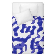 Bright Abstract Camo Pattern Duvet Cover Double Side (single Size) by dflcprints