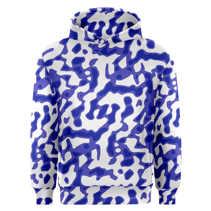 Bright Abstract Camo Pattern Men s Overhead Hoodie