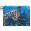 City Dubai Photograph From The Top Of Skyscrapers United Arab Emirates Canvas Cosmetic Bag (XXL) View1