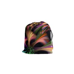 Color Burst Abstract Drawstring Pouches (xs)  by Sapixe