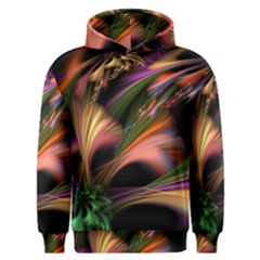 Color Burst Abstract Men s Overhead Hoodie