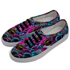 Colorful Balls Of Glass 3d Men s Classic Low Top Sneakers