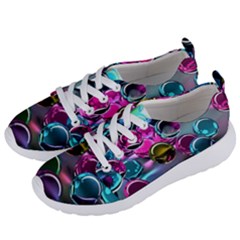 Colorful Balls Of Glass 3d Women s Lightweight Sports Shoes