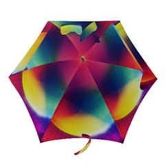 Colorful Glowing Mini Folding Umbrellas