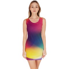 Colorful Glowing Bodycon Dress