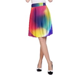 Colorful Glowing A-Line Skirt