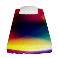 Colorful Glowing Fitted Sheet (Single Size)