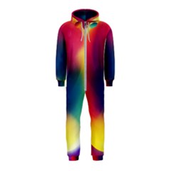 Colorful Glowing Hooded Jumpsuit (Kids)