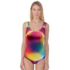 Colorful Glowing Princess Tank Leotard  by Sapixe