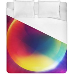 Colorful Glowing Duvet Cover (california King Size) by Sapixe