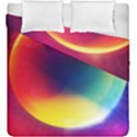 Colorful Glowing Duvet Cover Double Side (King Size) View1