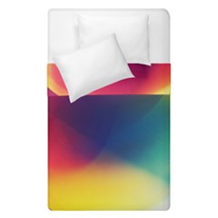 Colorful Glowing Duvet Cover Double Side (single Size) by Sapixe