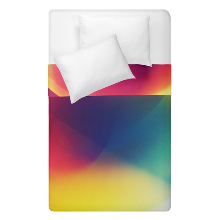 Colorful Glowing Duvet Cover Double Side (Single Size)