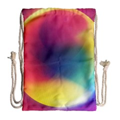 Colorful Glowing Drawstring Bag (Large)