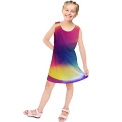 Colorful Glowing Kids  Tunic Dress