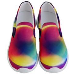 Colorful Glowing Men s Lightweight Slip Ons