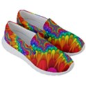 Colorful Trippy Men s Lightweight Slip Ons View3