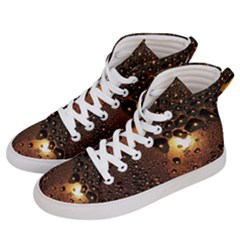 Condensation Abstract Women s Hi-top Skate Sneakers