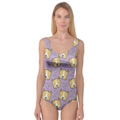 Dog Pattern Princess Tank Leotard  by Sapixe