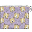 Dog Pattern Canvas Cosmetic Bag (XXXL) View2